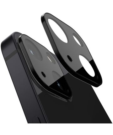 Spigen Optik Apple iPhone 13 / 13 Mini Camera Protector (2-Pack) Zwart Screen Protectors