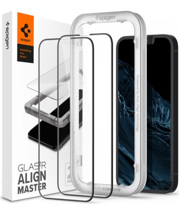Spigen AlignMaster iPhone 13 Mini Screen Protector Tempered Glass Screen Protectors