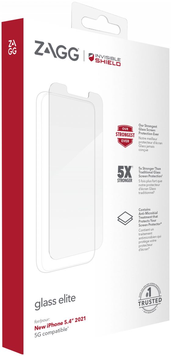 InvisibleShield Glass Elite Apple iPhone 13 Mini Screen Protector afbeelding 1