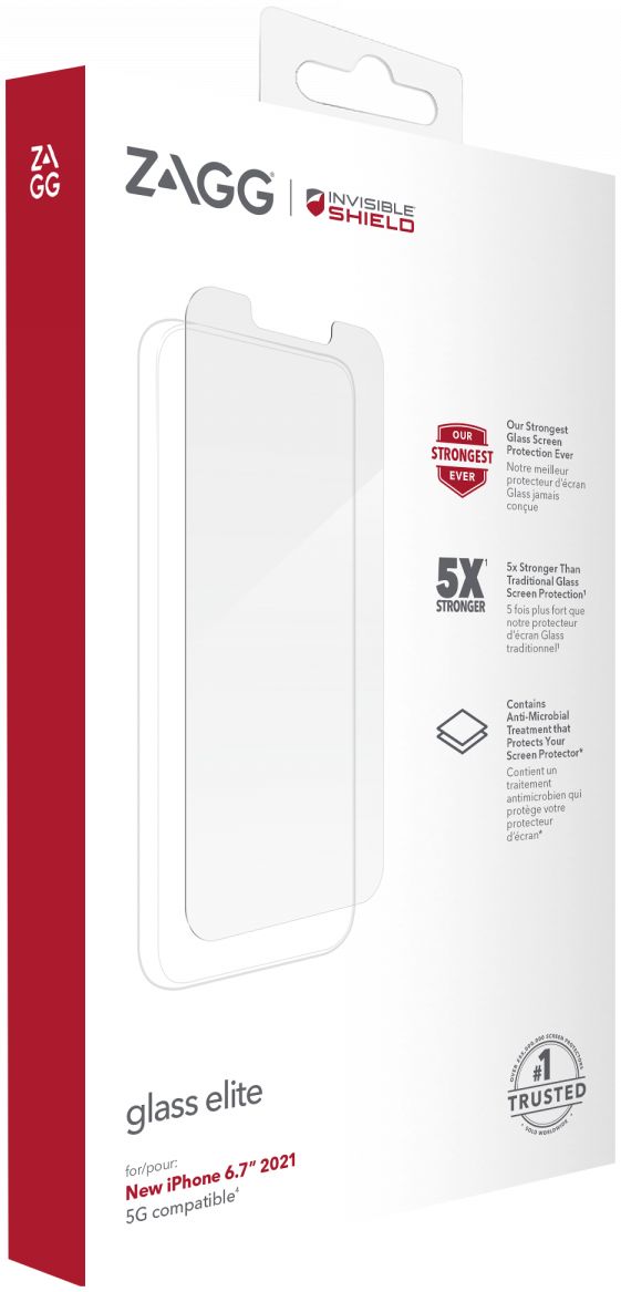 InvisibleShield Glass Elite Apple iPhone 13 Pro Max Screen Protector afbeelding 10