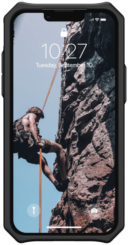 Urban Armor Gear Monarch Series iPhone 13 Mini Hoesje Carbon Fiber afbeelding 6