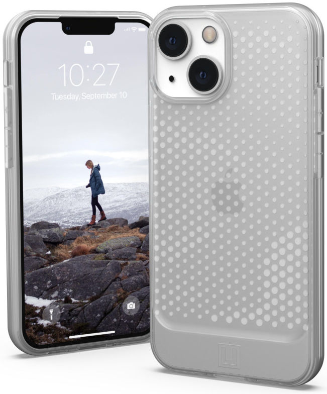 Urban Armor Gear [U] Lucent Series Apple iPhone 13 Mini Hoesje Ice afbeelding 1