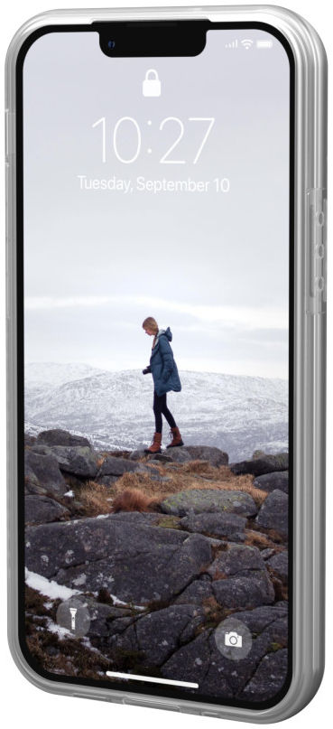 Urban Armor Gear [U] Lucent Series Apple iPhone 13 Mini Hoesje Ice afbeelding 7