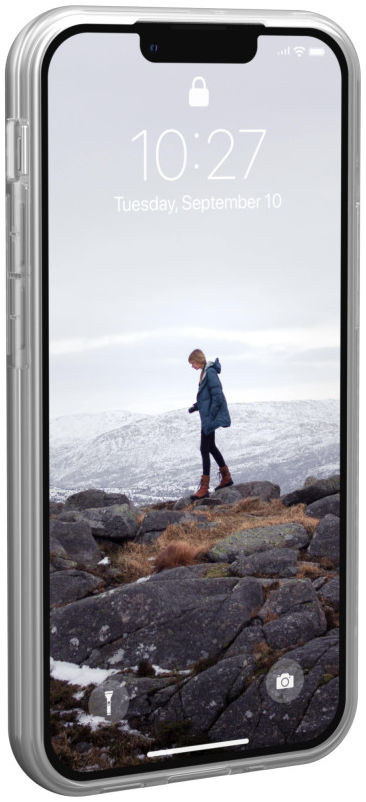 Urban Armor Gear [U] Lucent Series Apple iPhone 13 Mini Hoesje Ice afbeelding 8
