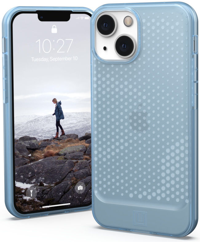 Urban Armor Gear [U] Lucent Series Apple iPhone 13 Mini Hoesje Blauw afbeelding 1