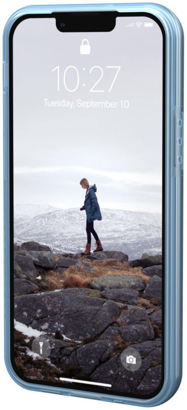 Urban Armor Gear [U] Lucent Series Apple iPhone 13 Mini Hoesje Blauw afbeelding 7