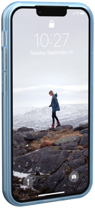 Urban Armor Gear [U] Lucent Series Apple iPhone 13 Mini Hoesje Blauw afbeelding 8