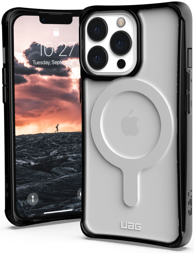 Urban Armor Gear Plyo Series Apple iPhone 13 Pro Hoesje MagSafe Ash afbeelding 2