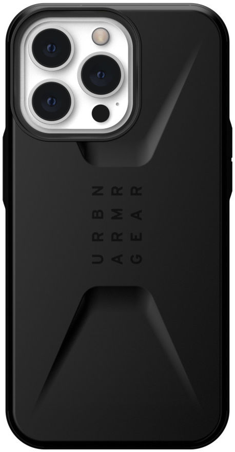 Urban Armor Gear Civilian Series Apple iPhone 13 Pro Hoesje Zwart afbeelding 2