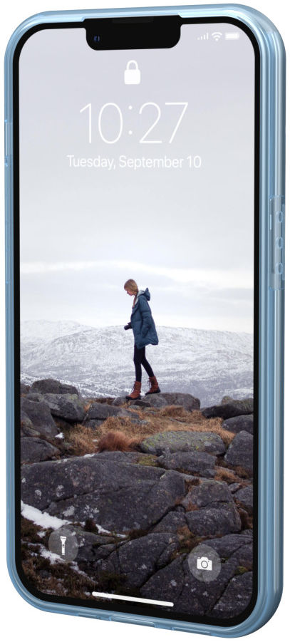 Urban Armor Gear [U] Lucent Apple iPhone 13 Pro Hoesje Blauw afbeelding 7