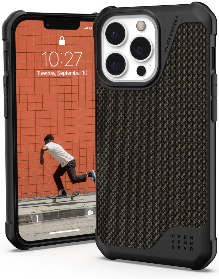 Urban Armor Gear Metropolis LT Series Apple iPhone 13 Pro Hoesje Olive afbeelding 2