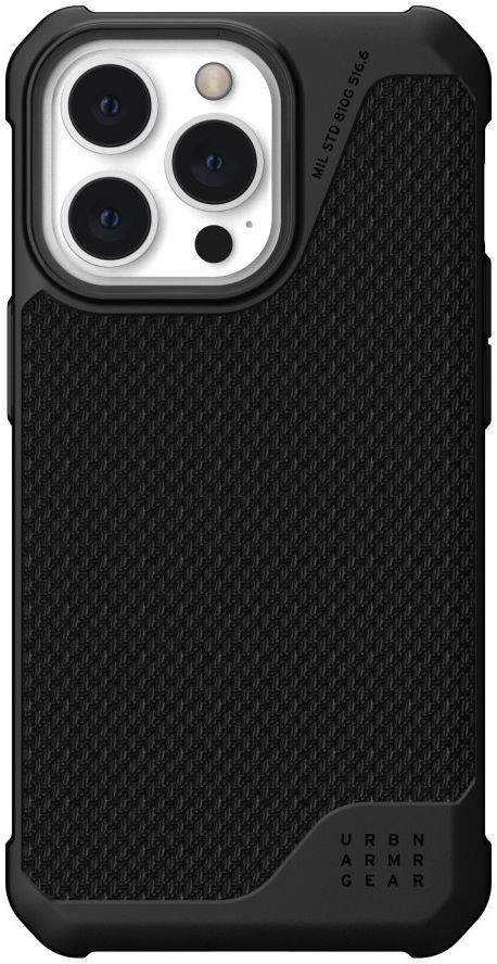 Urban Armor Gear Metropolis LT iPhone 13 Pro Hoesje MagSafe Zwart afbeelding 1