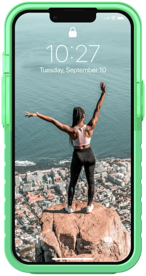 Urban Armor Gear [U] Dip Apple iPhone 13 Pro Hoesje Groen afbeelding 5