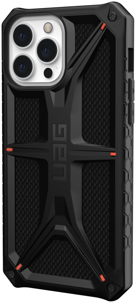 Urban Armor Gear Monarch Kevlar Series iPhone 13 Pro Max Hoesje Zwart afbeelding 4