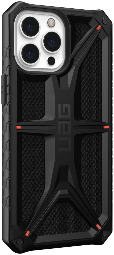 Urban Armor Gear Monarch Kevlar Series iPhone 13 Pro Max Hoesje Zwart afbeelding 5