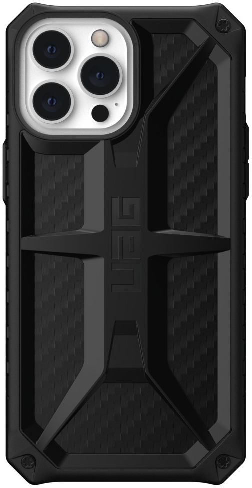 Urban Armor Gear Monarch Series iPhone 13 Pro Max Hoesje Carbon Fiber afbeelding 1