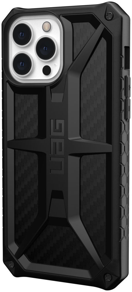 Urban Armor Gear Monarch Series iPhone 13 Pro Max Hoesje Carbon Fiber afbeelding 4