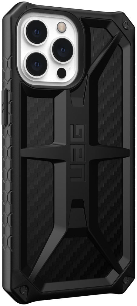 Urban Armor Gear Monarch Series iPhone 13 Pro Max Hoesje Carbon Fiber afbeelding 5