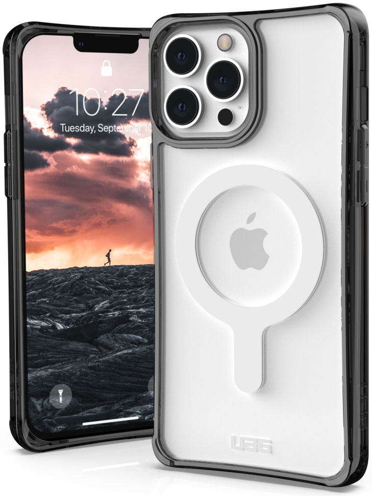 Urban Armor Gear Plyo Series iPhone 13 Pro Max Hoesje MagSafe Ash afbeelding 2