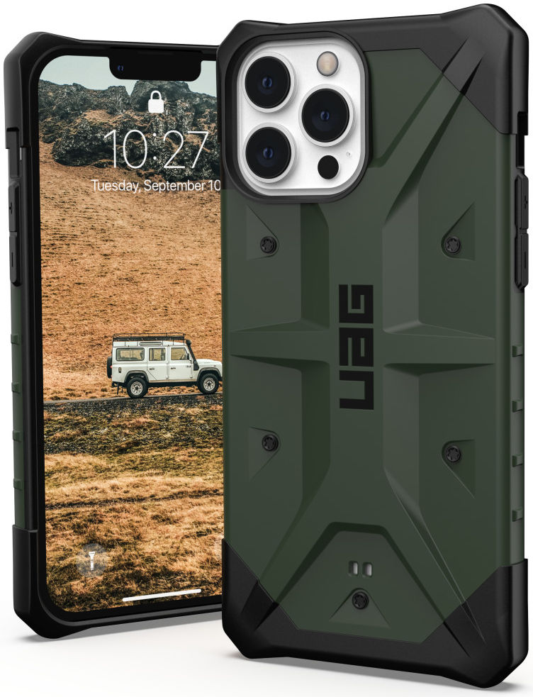 Urban Armor Gear Pathfinder Series iPhone 13 Pro Max Hoesje Olive afbeelding 2