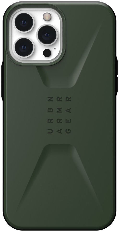 Urban Armor Gear Civilian Series Apple iPhone 13 Pro Max Hoesje Olive afbeelding 1
