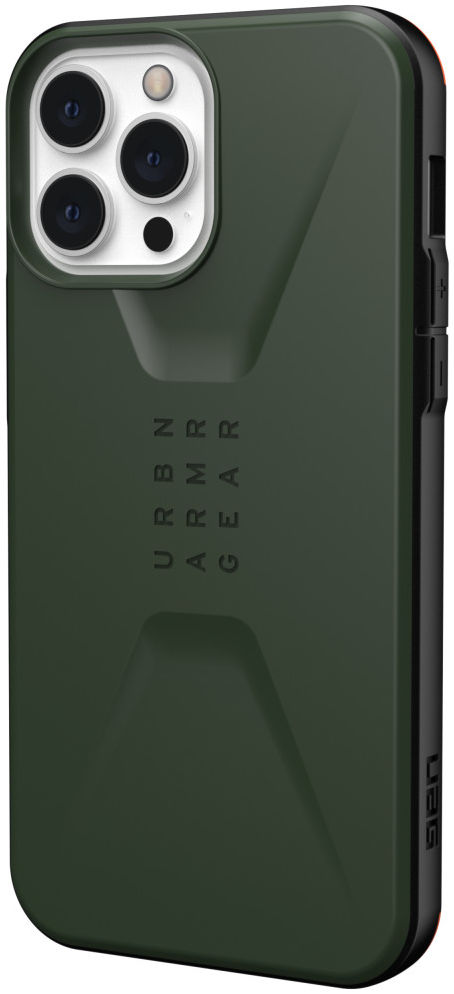 Urban Armor Gear Civilian Series Apple iPhone 13 Pro Max Hoesje Olive afbeelding 2