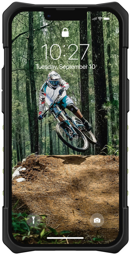Urban Armor Gear Plasma Series Apple iPhone 13 Hoesje Back Cover Groen afbeelding 6