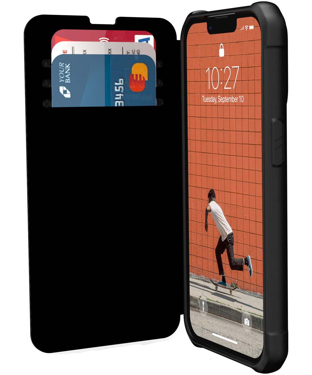 Urban Armor Gear Metropolis Series Apple iPhone 13 Hoesje Kevlar Zwart afbeelding 1