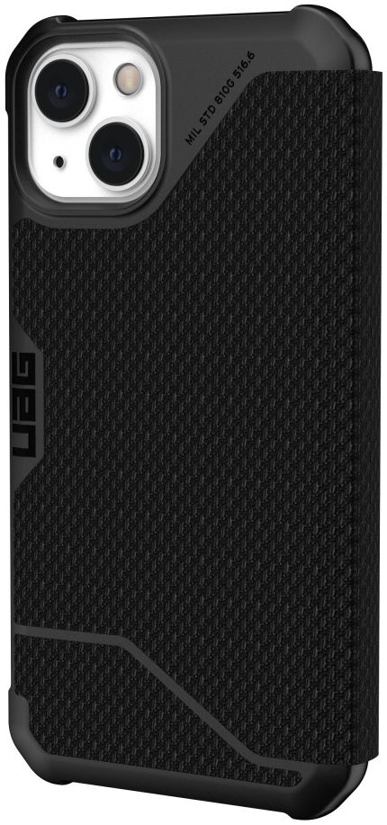 Urban Armor Gear Metropolis Series Apple iPhone 13 Hoesje Kevlar Zwart afbeelding 4