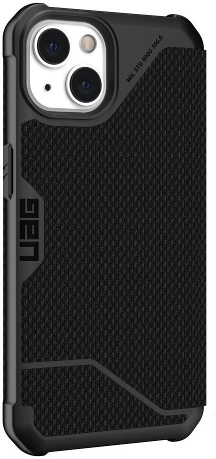 Urban Armor Gear Metropolis Series Apple iPhone 13 Hoesje Kevlar Zwart afbeelding 5