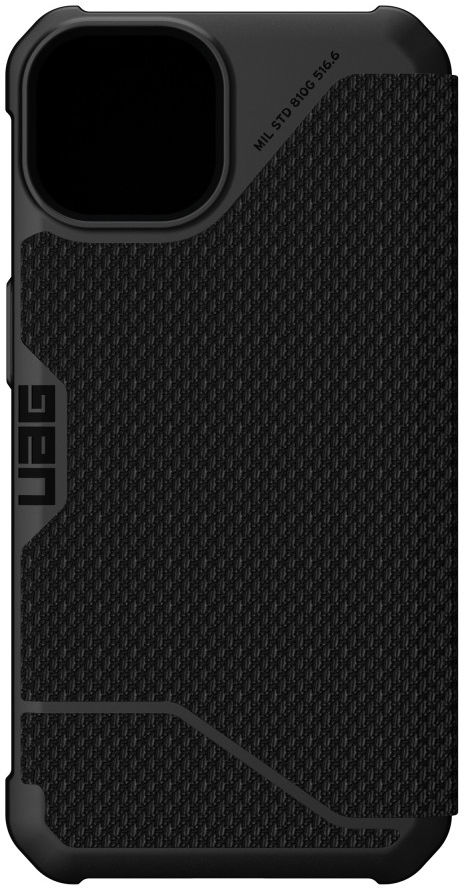 Urban Armor Gear Metropolis Series Apple iPhone 13 Hoesje Kevlar Zwart afbeelding 9