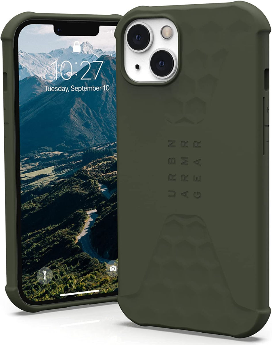 Urban Armor Gear Standard Issue Apple iPhone 13 Hoesje Olive afbeelding 2