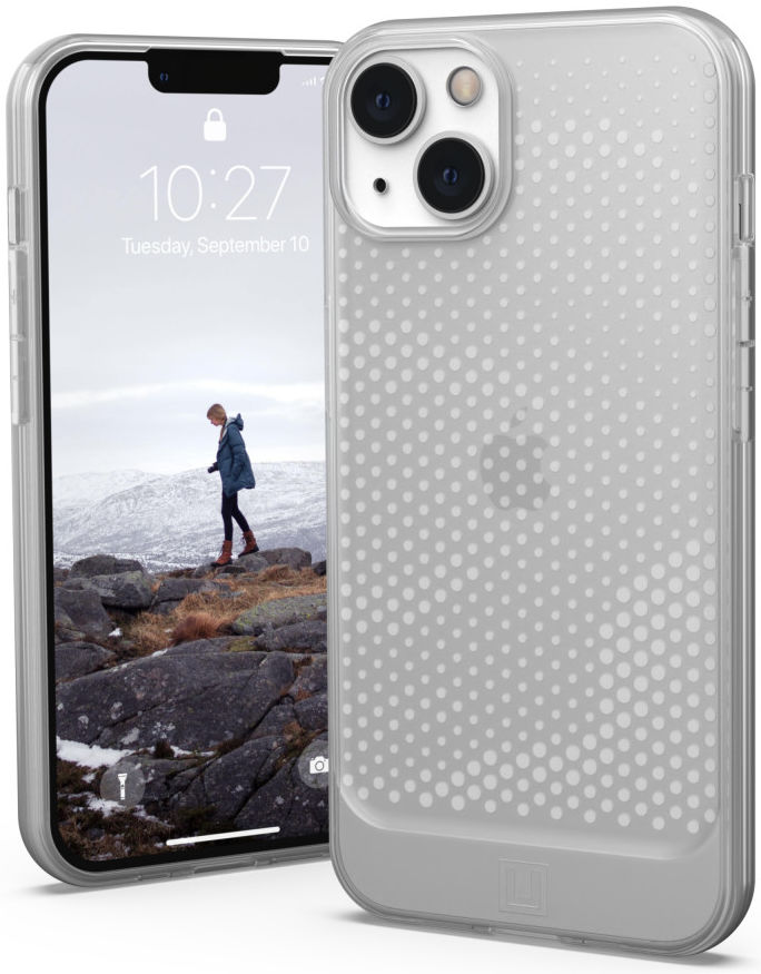 Urban Armor Gear [U] Lucent Series Apple iPhone 13 Hoesje Ice afbeelding 1