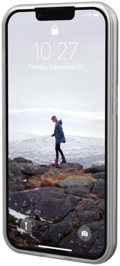 Urban Armor Gear [U] Lucent Series Apple iPhone 13 Hoesje Ice afbeelding 7