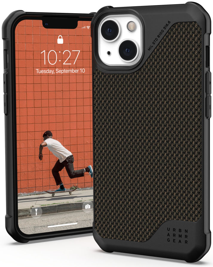 Urban Armor Gear Metropolis LT Series Apple iPhone 13 Hoesje Olive afbeelding 1
