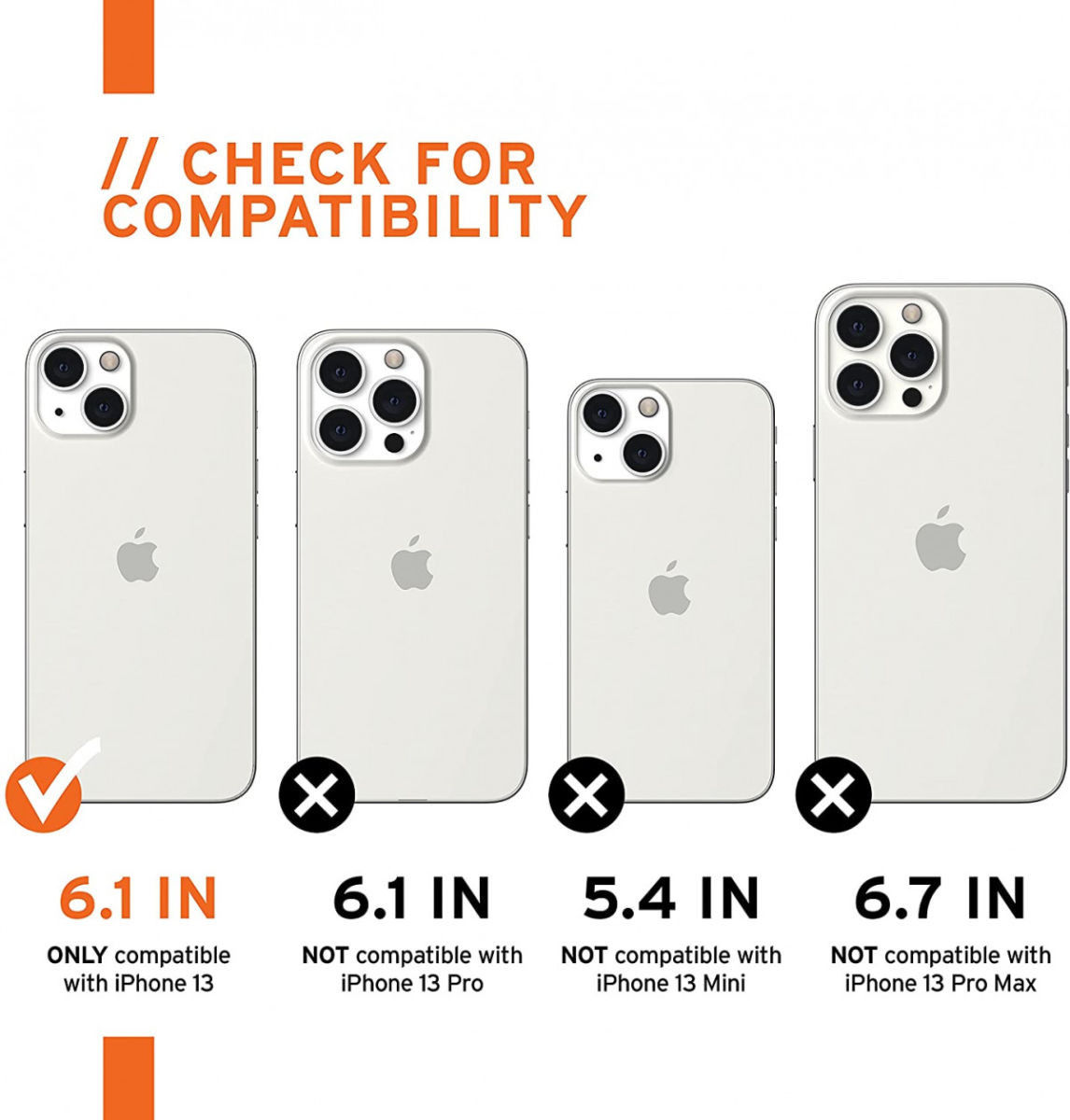 Urban Armor Gear [U] Dot Apple iPhone 13 Hoesje Siliconen Zwart afbeelding 8