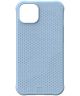 Urban Armor Gear [U] Dot Apple iPhone 13 Hoesje Siliconen Blauw