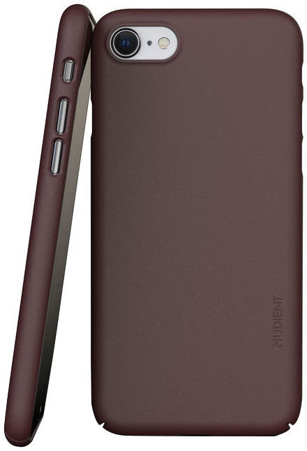 Nudient Thin Case V3 iPhone 7/8/SE(2020/2022) Hoesje Back Cover Rood afbeelding 1