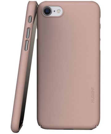 Nudient Thin Case V3 iPhone 7/8/SE(2020/2022) Hoesje Back Cover Roze Hoesjes