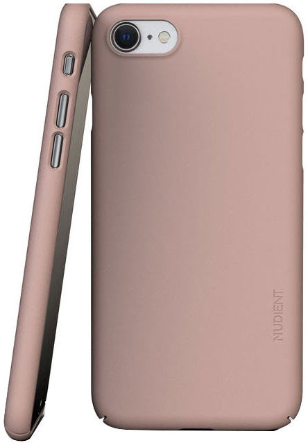 Nudient Thin Case V3 iPhone 7/8/SE(2020/2022) Hoesje Back Cover Roze afbeelding 1
