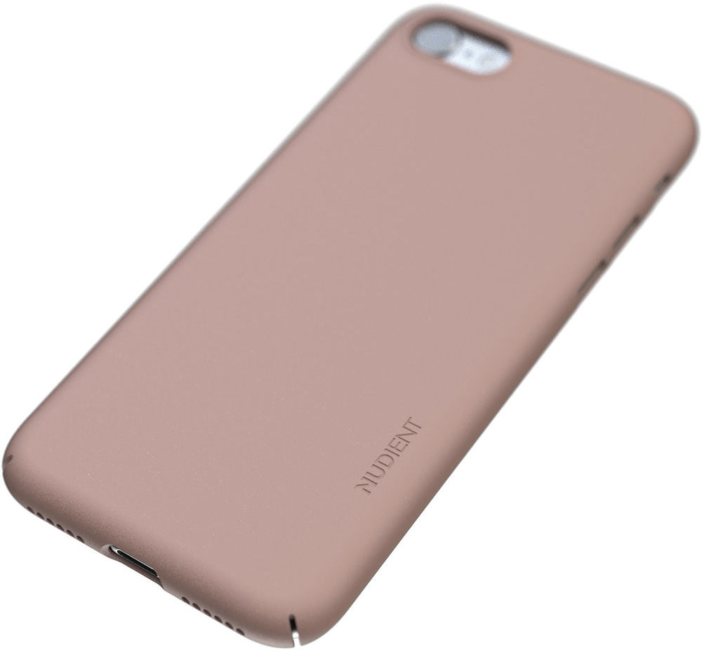 Nudient Thin Case V3 iPhone 7/8/SE(2020/2022) Hoesje Back Cover Roze afbeelding 4