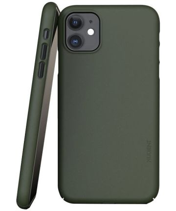 Nudient Thin Case V3 Apple iPhone 11 Hoesje Back Cover Groen Hoesjes