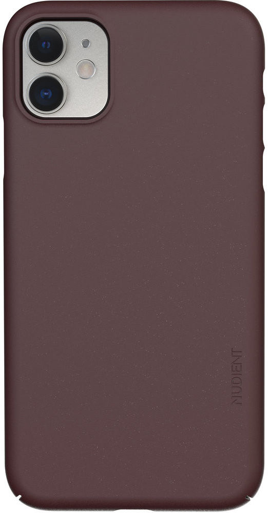 Nudient Thin Case V3 Apple iPhone 11 Hoesje Back Cover Rood afbeelding 2