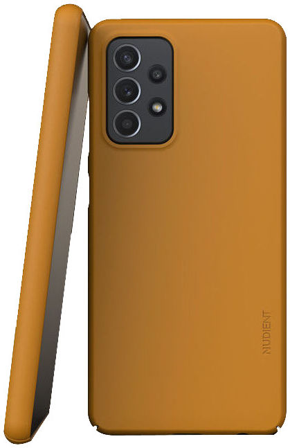 Nudient Thin Case V3 Samsung Galaxy A52 / A52S Hoesje Back Cover Geel afbeelding 1