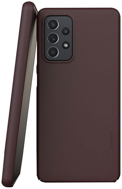 Nudient Thin Case V3 Samsung Galaxy A52 / A52S Hoesje Back Cover Rood afbeelding 1