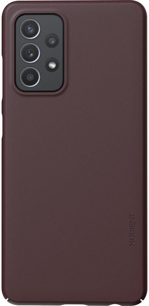 Nudient Thin Case V3 Samsung Galaxy A52 / A52S Hoesje Back Cover Rood afbeelding 2