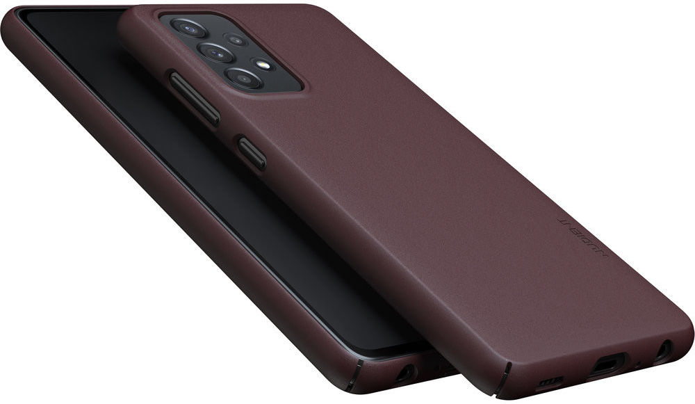 Nudient Thin Case V3 Samsung Galaxy A52 / A52S Hoesje Back Cover Rood afbeelding 4