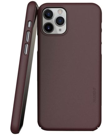 Nudient Thin Case V3 Apple iPhone 11 Pro Hoesje Back Cover Rood Hoesjes