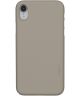 Nudient Thin Case V3 Apple iPhone XR Hoesje Back Cover Beige