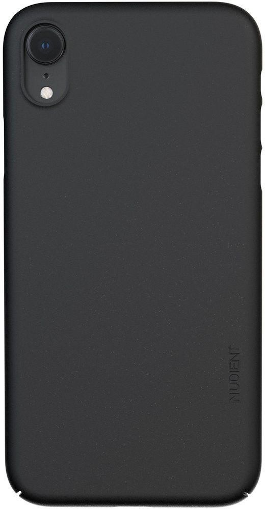 Nudient Thin Case V3 Apple iPhone XR Hoesje Back Cover Zwart afbeelding 2